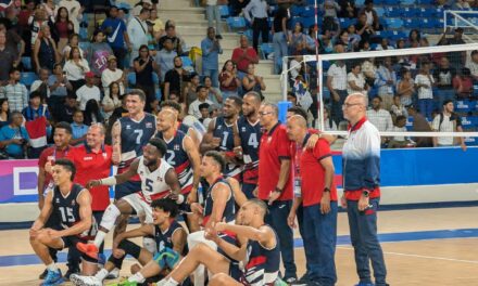 RD conquista 5to zona en balonvolea masculino