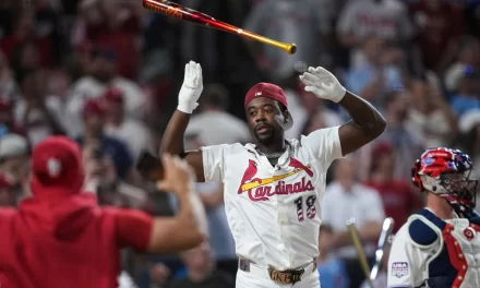 Jordan Walker le arruina la fiesta a Kyle Schwarber de Filadelfia y remonta para cobrar el Home Run Derby