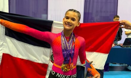 Gimnasta dominicana Coral Caamaño conquista la Copa de Las Américas en Perú