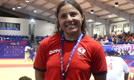 Esmeralda Damiano tras conquistar el Oro en Centroamericanos