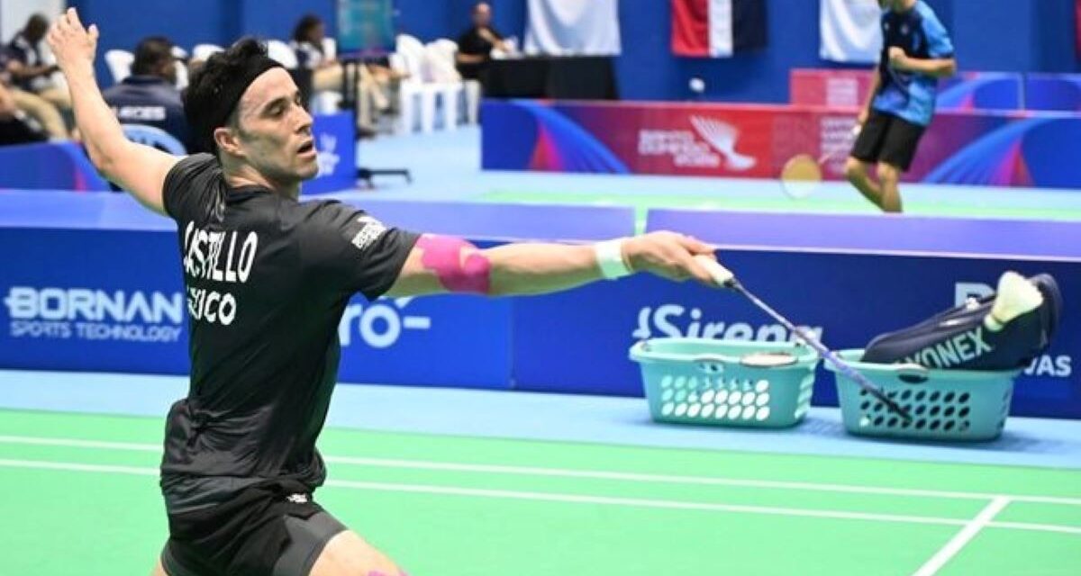 México vence a República Dominicana en comprensión del torneo de bádminton