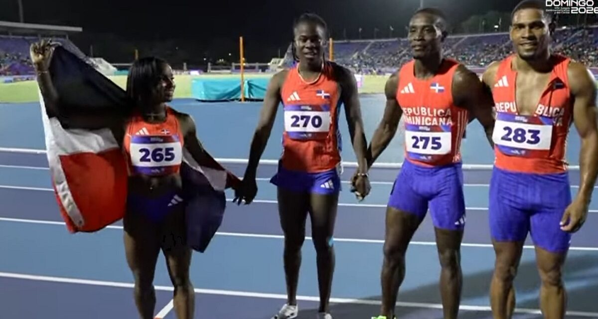 Relevo 4×100 aporta finca medalla del atletismo para el país en los Juegos Centroamericanos