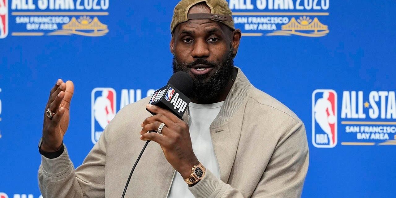 LeBron James asta canal golf en YouTube