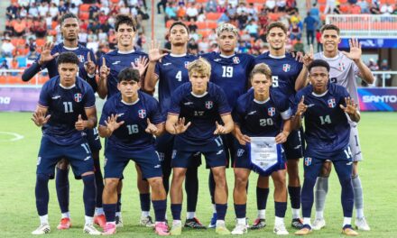 ¡Sorpresa! Dominicana empata con México a uno en fútbol masculino