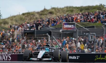 George Russell se despega para aventajar carrera sprint