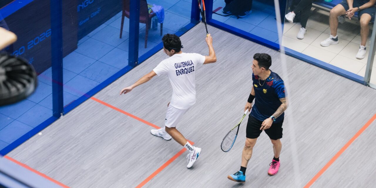 Colombia asegura dos lugares en la final del squash masculino | De Zaguero Minuto