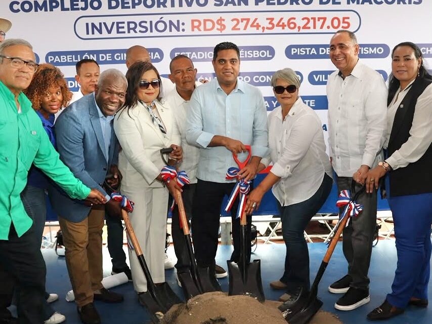 Ministro Kelvin Cruz inicia reconstrucción del Complejo Deportivo de San Pedro de Macorís con inversión de RD$274 millones | De Postrero Minuto