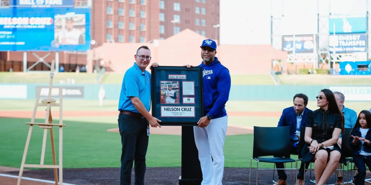 Nelson Cruz es exaltado al Salón de la Fama del Béisbol Triple-A de Oklahoma City | De Postrer Minuto