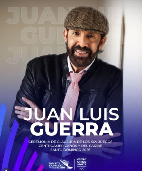 ¡Una despedida al ritmo de merengue! Juan Luis Guerra cerrará con prendedor de oro los Juegos Centroamericanos