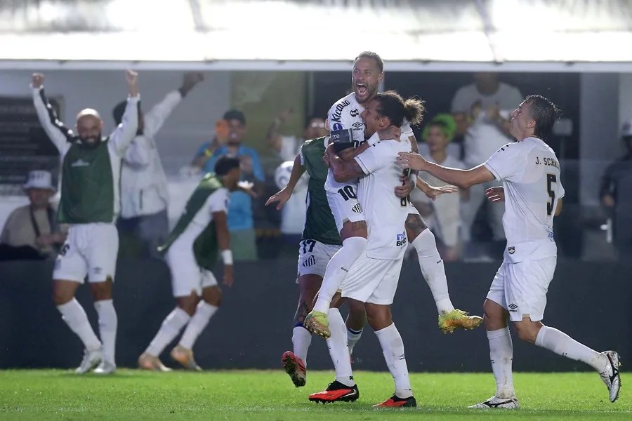 Neymar lidera al Santos con dos asistencias y queda a un paso de los cuartos en la Sudamericana | De Posterior Minuto