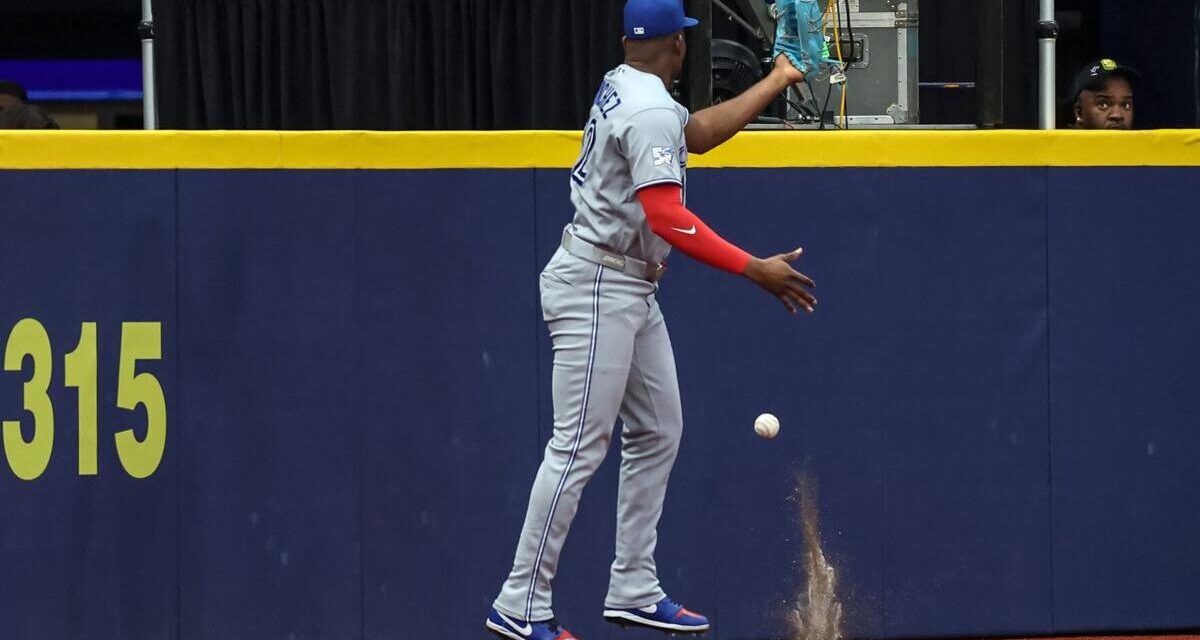 Jesús Sánchez asume la tropiezo por sus errores en los jardines de Toronto