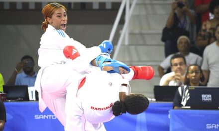 Thalia Terrero aporta oro para RD en karate modalidad kumite afeminado -55 kilos