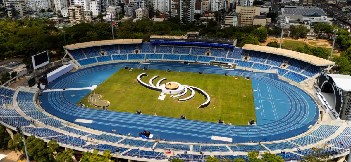 Estadio Félix Sánchez será utilizado solo para competiciones de detención nivel