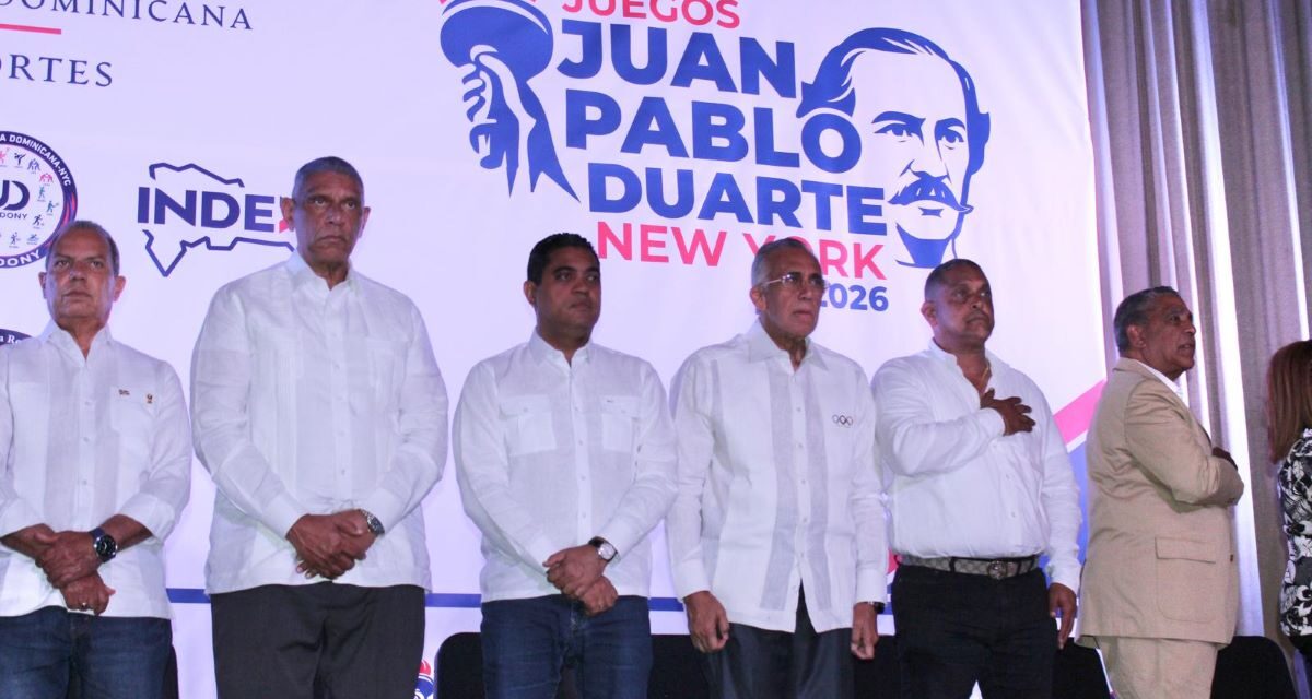 Kelvin Cruz inaugura los Juegos Juan Pablo Duarte 2026 en Nueva York