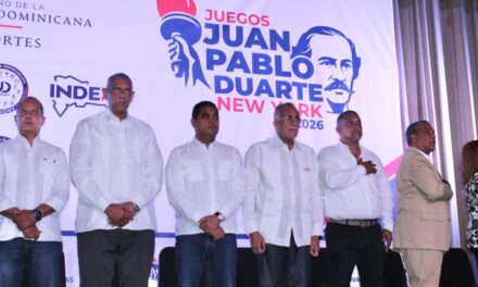 Kelvin Cruz inaugura los Juegos Juan Pablo Duarte 2026 en Nueva York