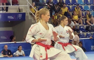 Dominicana conquista el oro en kata por equipos y María Dimitrova anuncia su retiro de las competencias | De Posterior Minuto