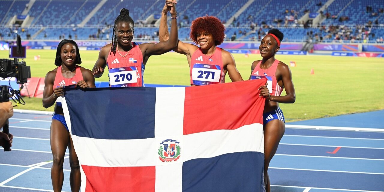 República Dominicana arrasa con el oro en los relevos Centroamericanos 4×100