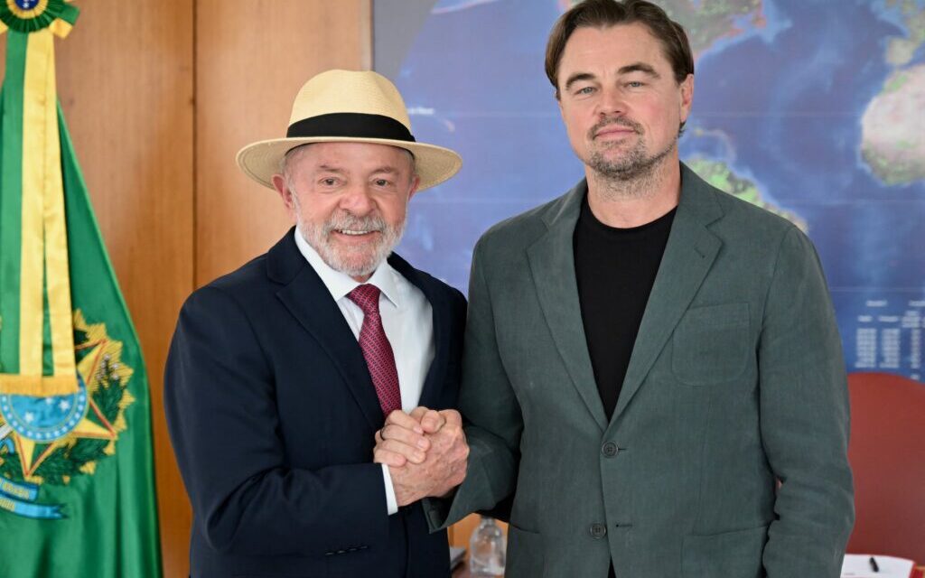 Lula se reúne con Leonardo DiCaprio para departir sobre derechos indígenas y medioambiente