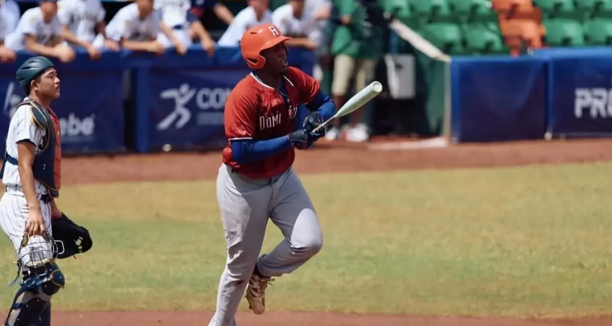 ¡Sensacional! Con buen bautismo y pitcheo República Dominicana vence a Japón 7-1 en el Mundial U15 de béisbol