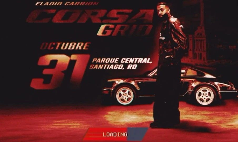 Eladio Carrión llegará a Santiago con CORSA GRID el 31 de octubre – RC Noticias
