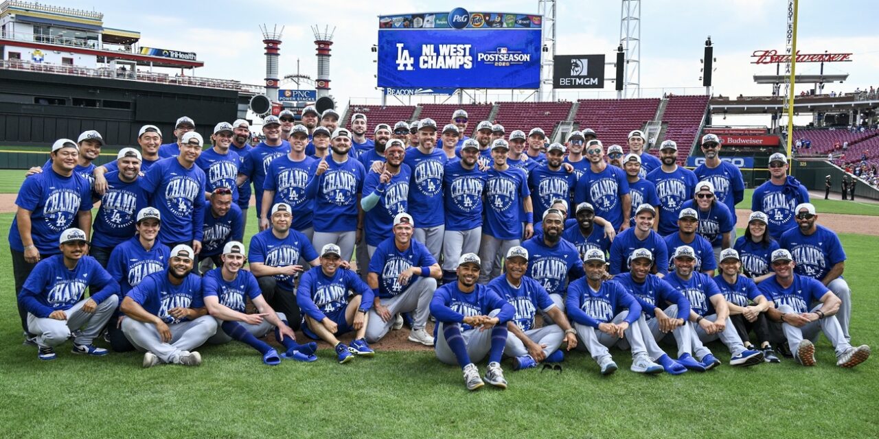 Dodgers aseguran botellín título consecutivo del Oeste de la Liga Nacional y amplían su dominio histórico | De Final Minuto