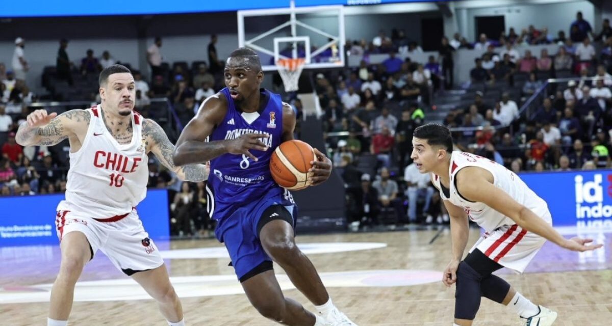 Dominicana vence a Chile y consigue sexta triunfo en Cuarta Ventana Clasificatoria a Mundial de Basket Catar 2027