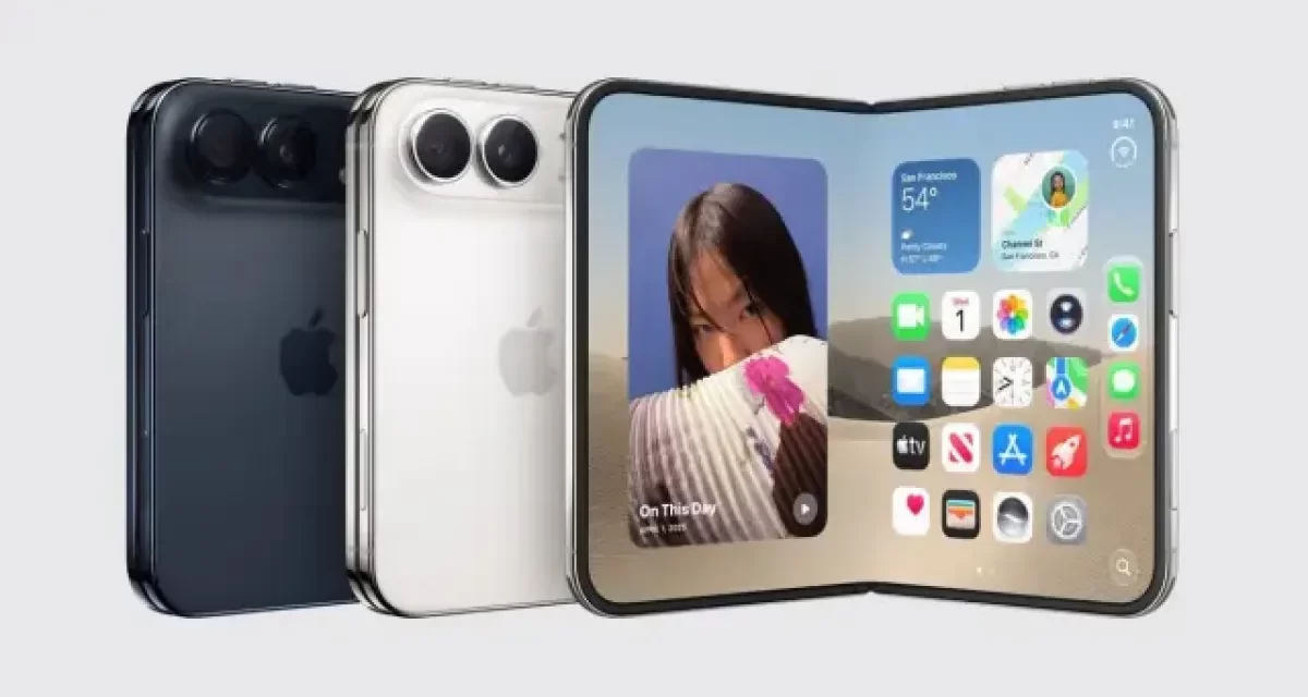Apple sorprende con su primer iPhone plegable: costaría US$1,999