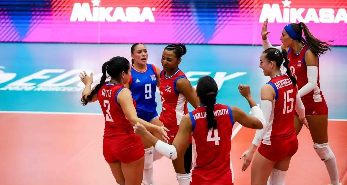 Puerto Rico dispone 3-0 de RD en Final Six de Voleibol