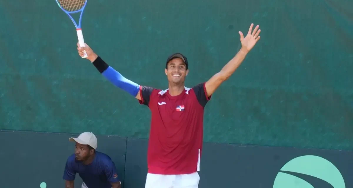 Roberto Cid da triunfo a República Dominicana en inicio Copa Davis