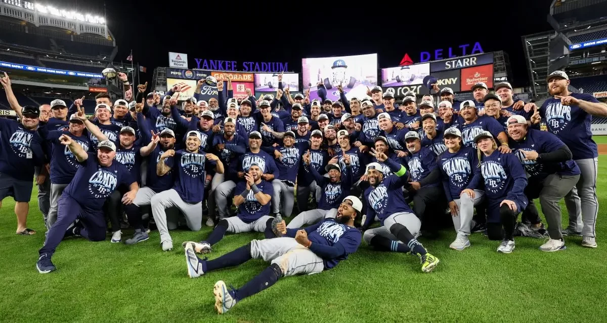 Tampa, campeones de la División Este de la Liga Americana