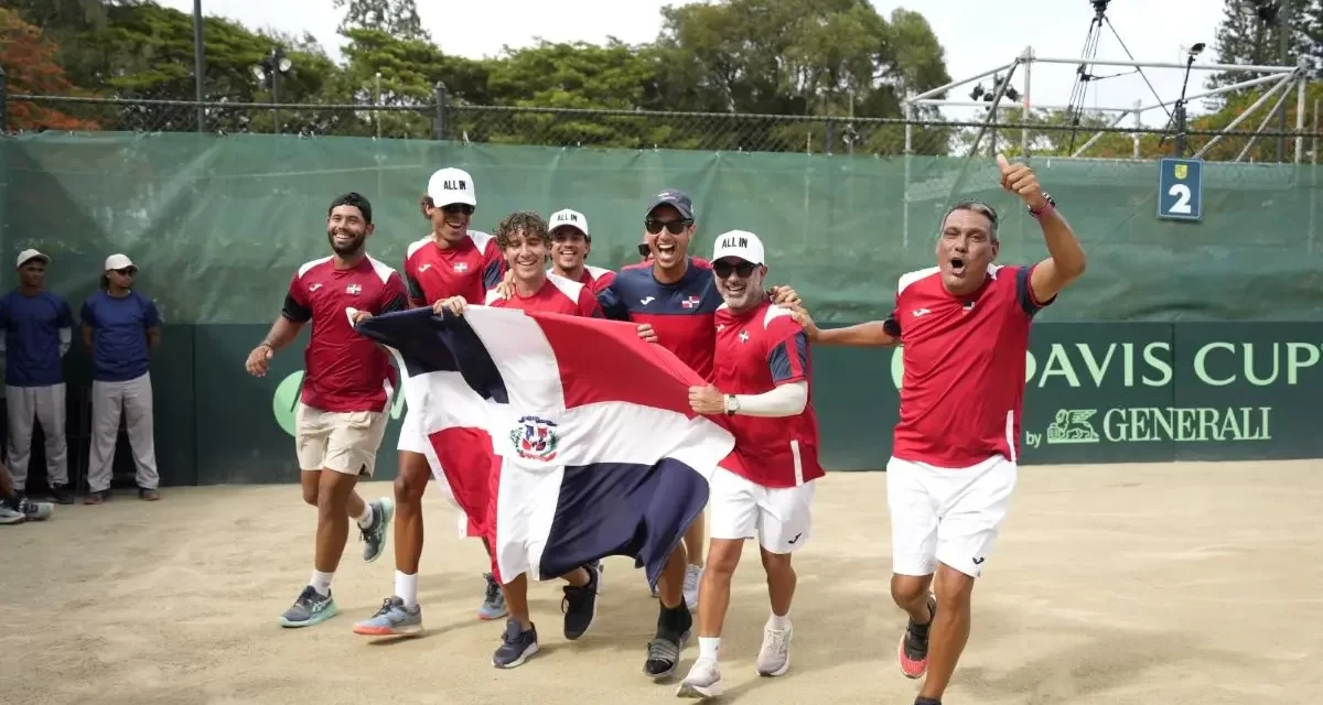 Dominicana supera a Egipto y regresa al Grupo I Mundial de la Copa Davis