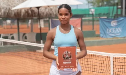 Julianny De la Cruz se impone en tenis Punta Cana
