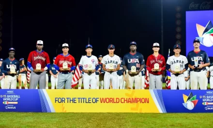 ¡Orgullo Tricolor! Tres dominicanos integran el Equipo Ideal del Mundial de Béisbol Sub-15