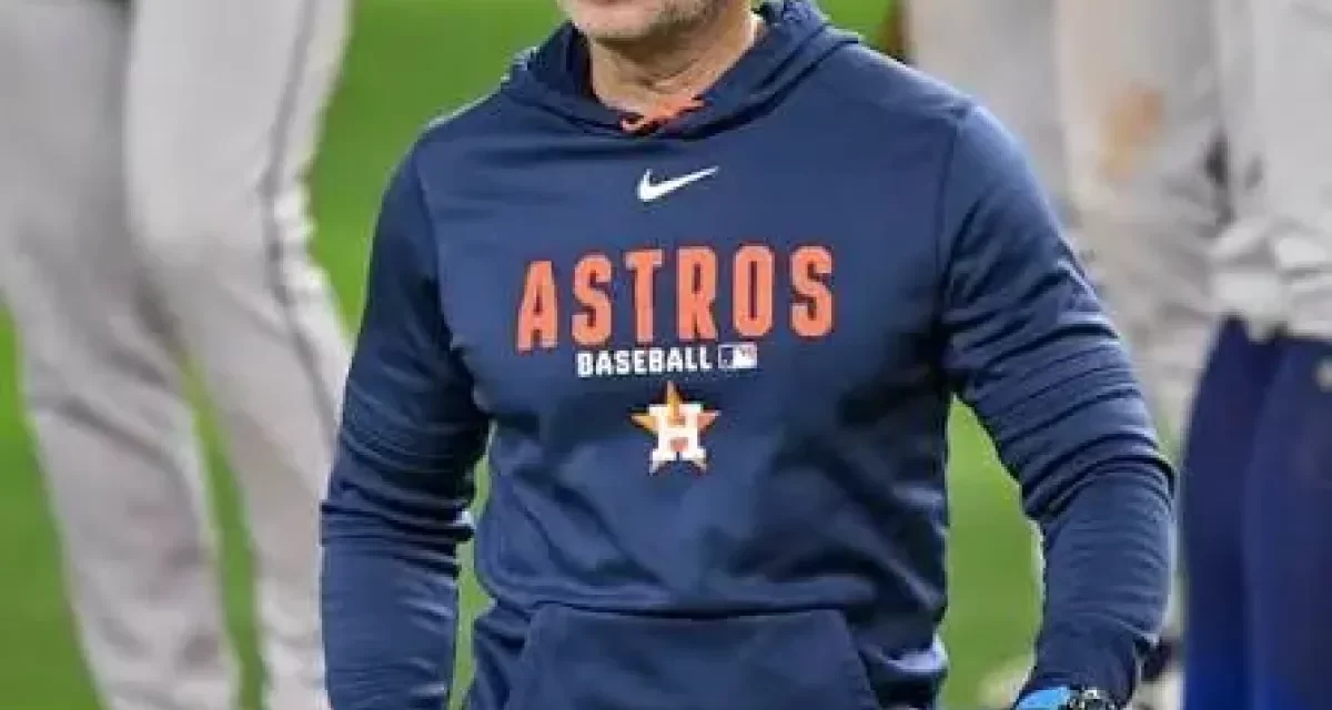 Joe Espada no regresará como el dirigente de los Astros