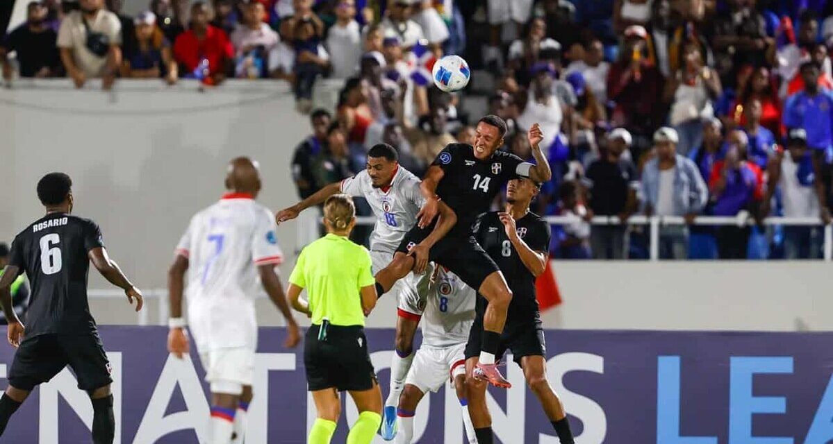Haití goleada a Dominicana en la Liga de Naciones Concacaf