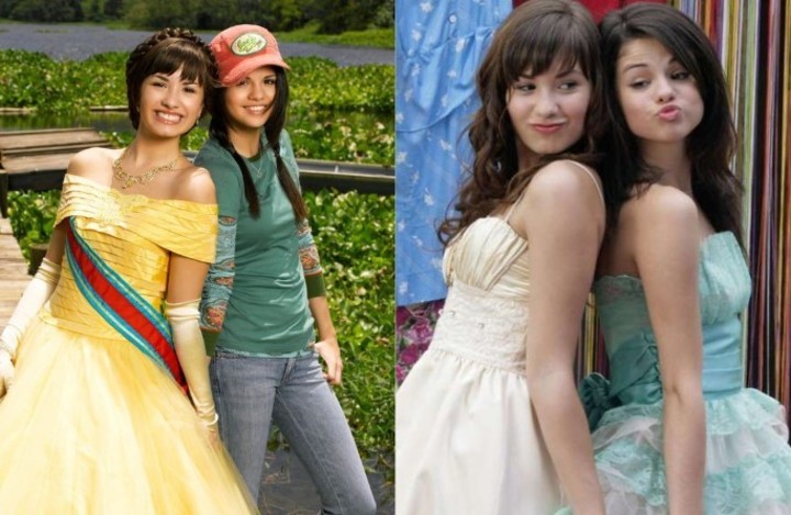 Selena y Demi en la película "Programa de Protección para Princesas". Foto: Disney+