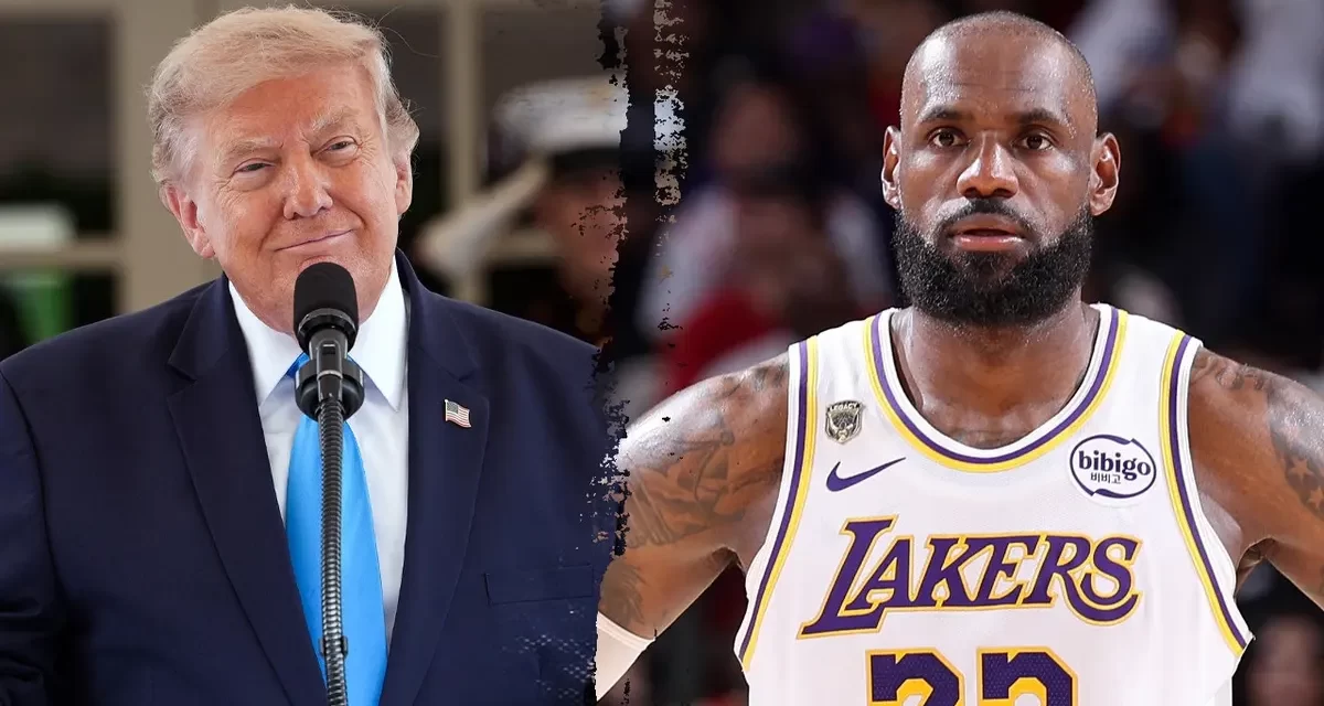LeBron James asegura a las críticas de Donald Trump por el himno franquista | De Posterior Minuto