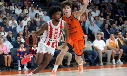 el Valencia Basket recibe con honores al dominicano Jean Montero en su regreso al Roig Arena